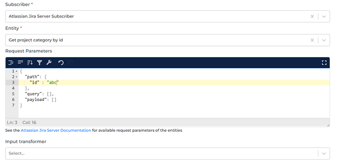 Atlassian Jira Server connector screenshot 1