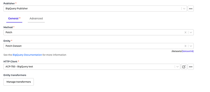 BigQuery connector screenshot 3