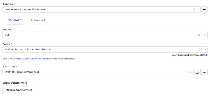 ConnectWise connector screenshot 3