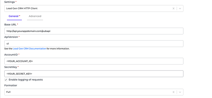 Constant Contact Lead Gen & CRM connector screenshot 1