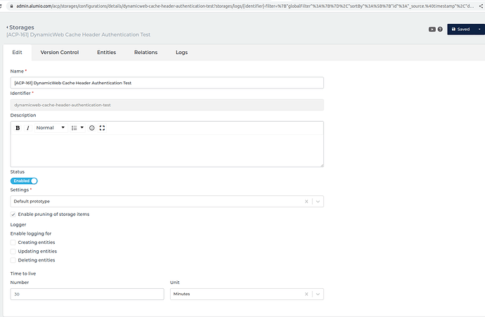 DynamicWeb connector screenshot 1