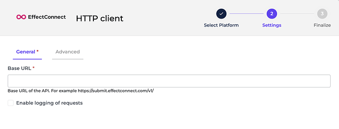 EffectConnect connector screenshot 1