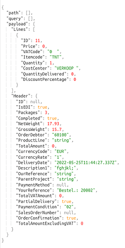 Exact Globe connector screenshot 6