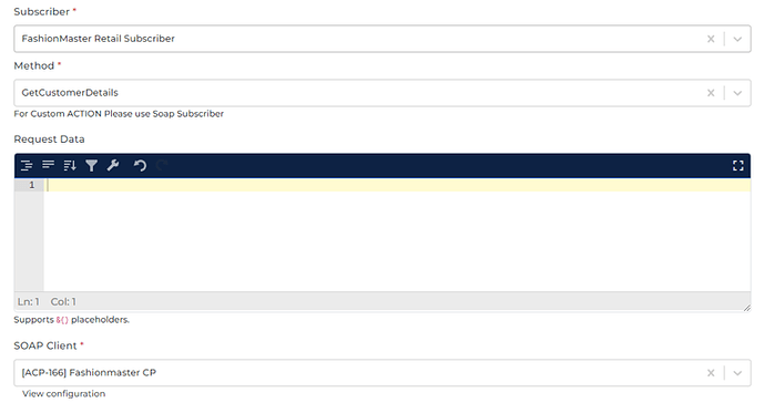 FashionMaster connector screenshot 1