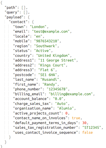 FreeAgent connector screenshot 6