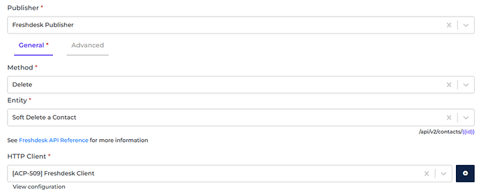 Freshdesk connector screenshot 3