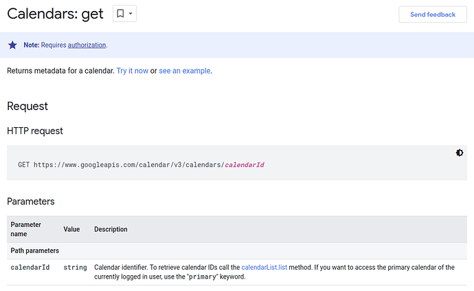 Google Calendar connector screenshot 3