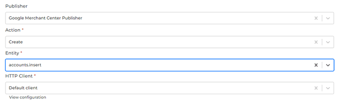 Google Merchant connector screenshot 4