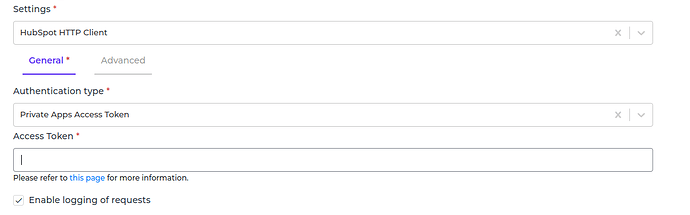 HubSpot connector screenshot 3