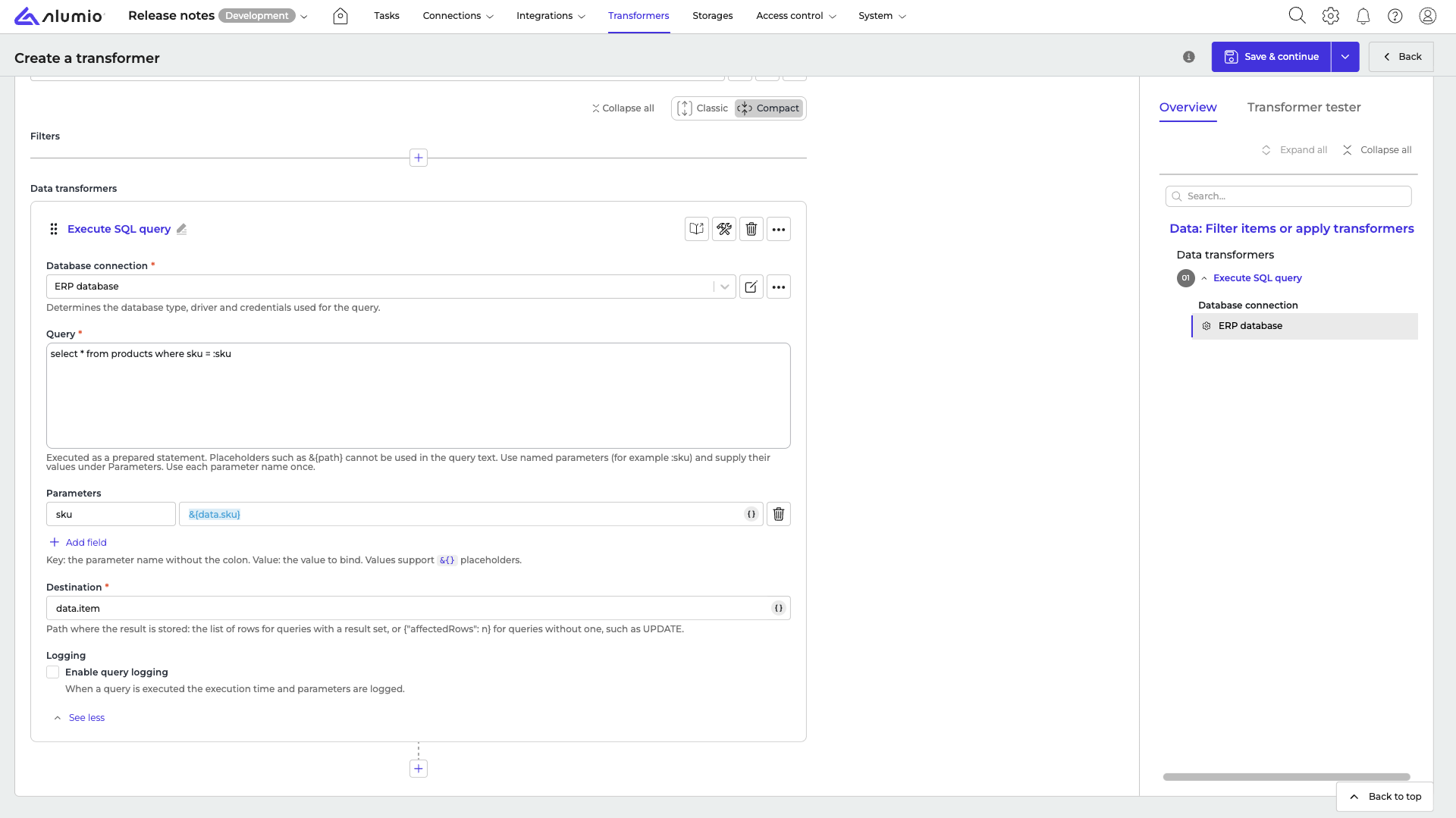New Database Transformer