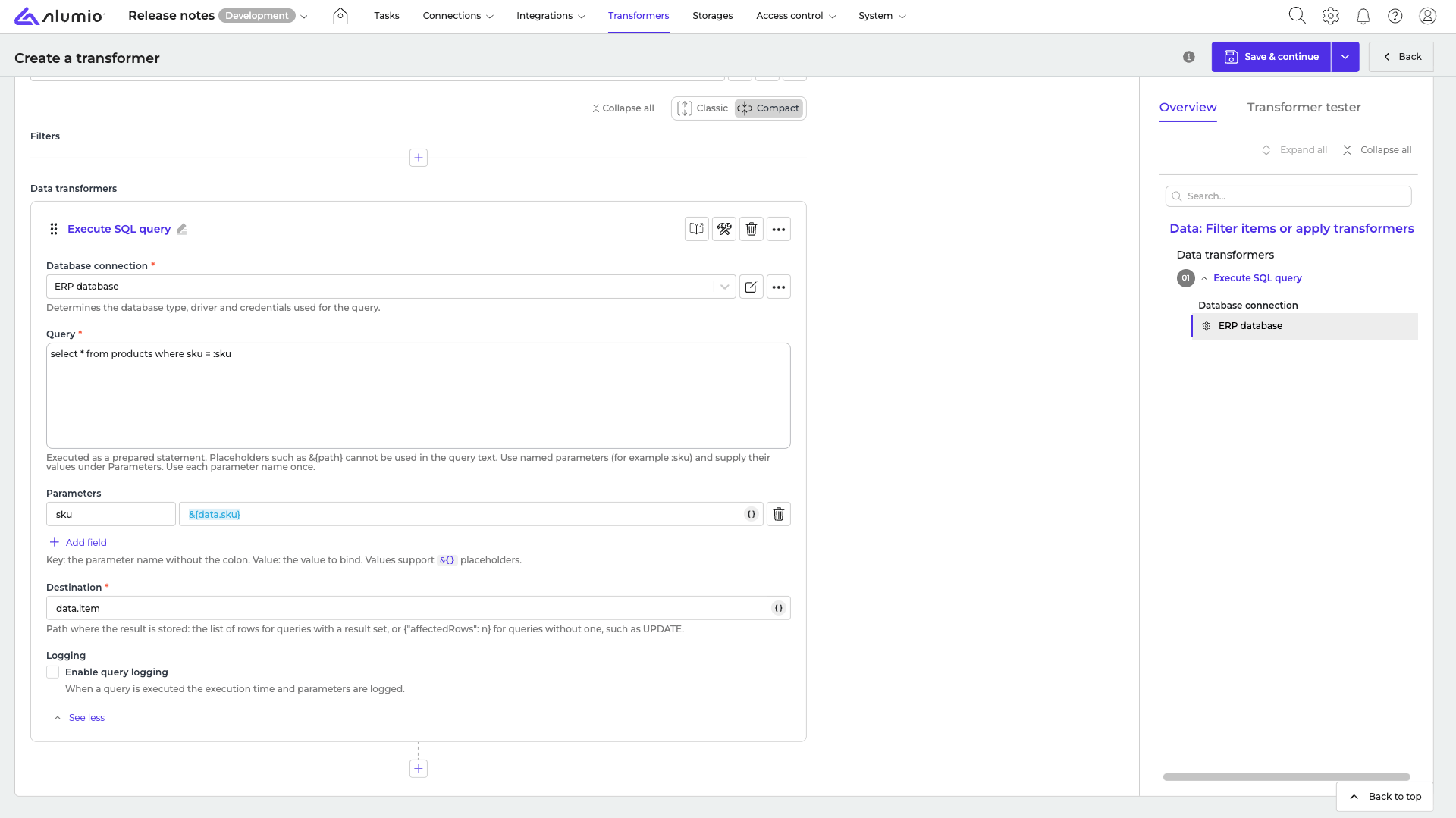 New Database Transformer