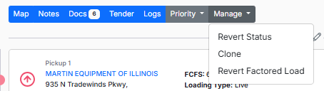Image shows driver profile showing the Deductions, Escrow Account, and Fuels tabs.