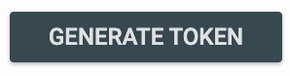 RoadStar API Tokens screen showing the Generate Token button