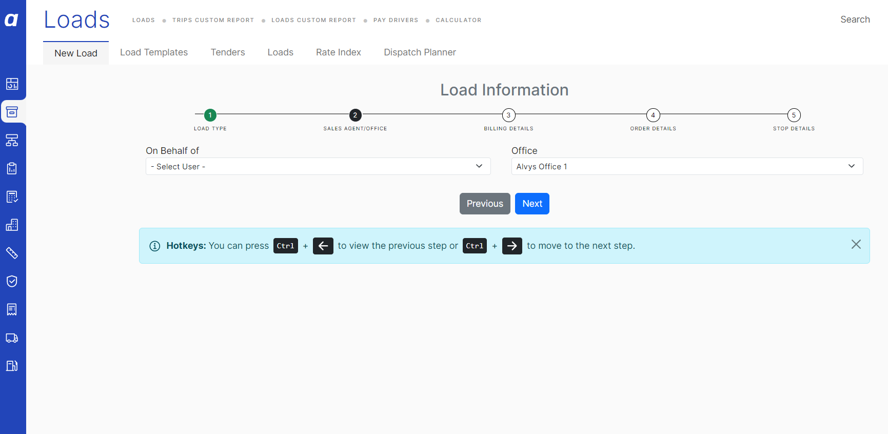 Tender section under General Details showing the Office field and the Show more fields toggle expanded