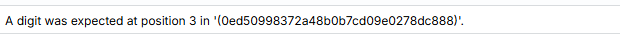 Zero-Valued Transaction error example