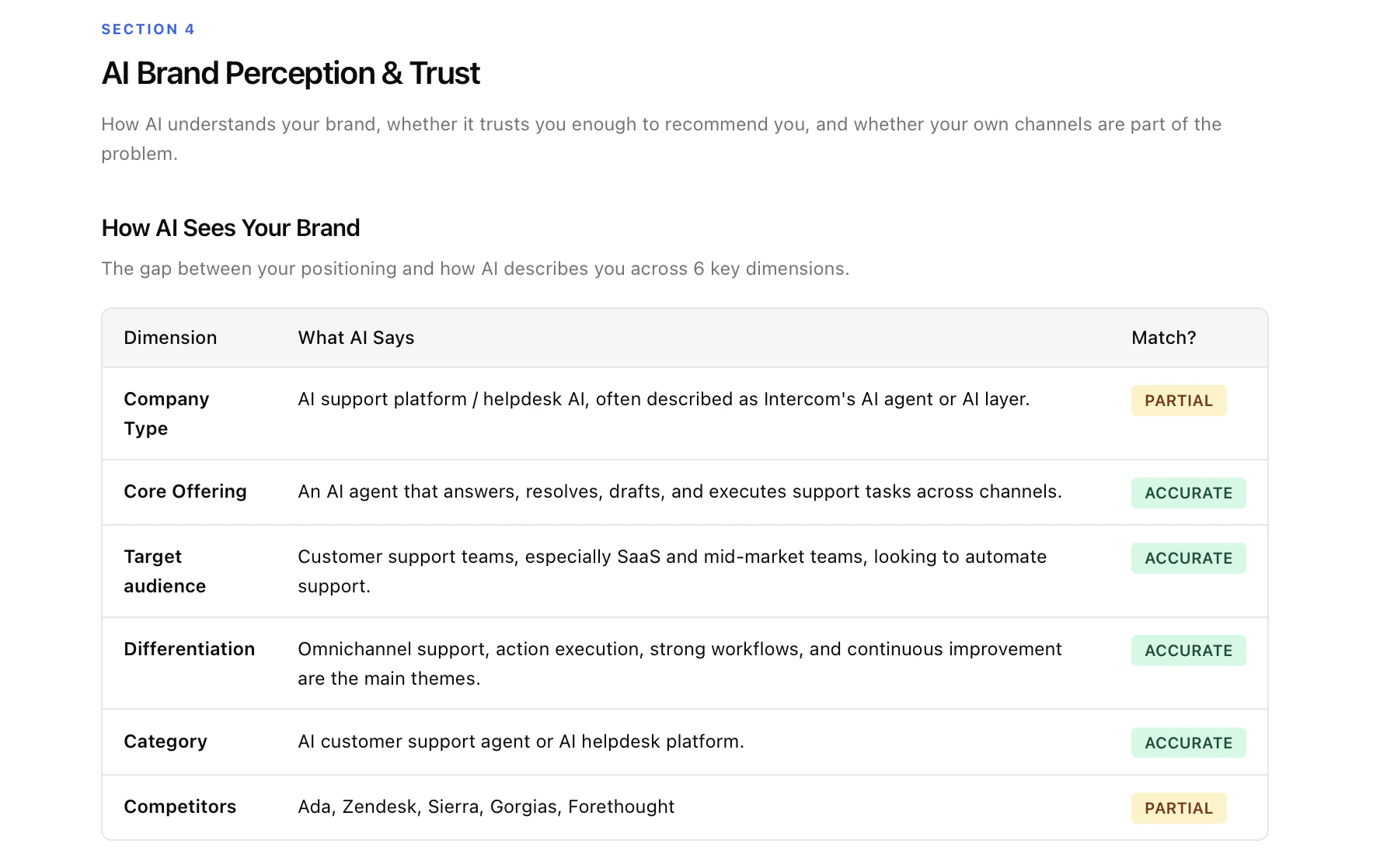 Brand Perception Audit