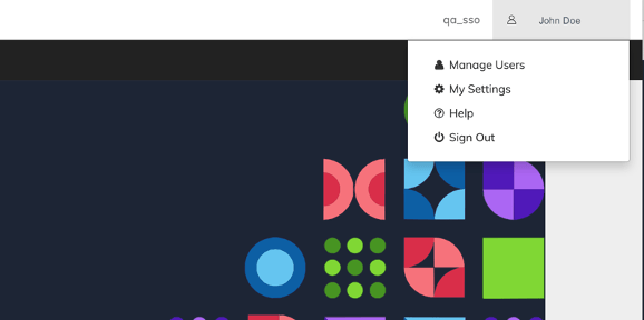 Manage Users menu option in Subscribe Merchant Portal 2.0