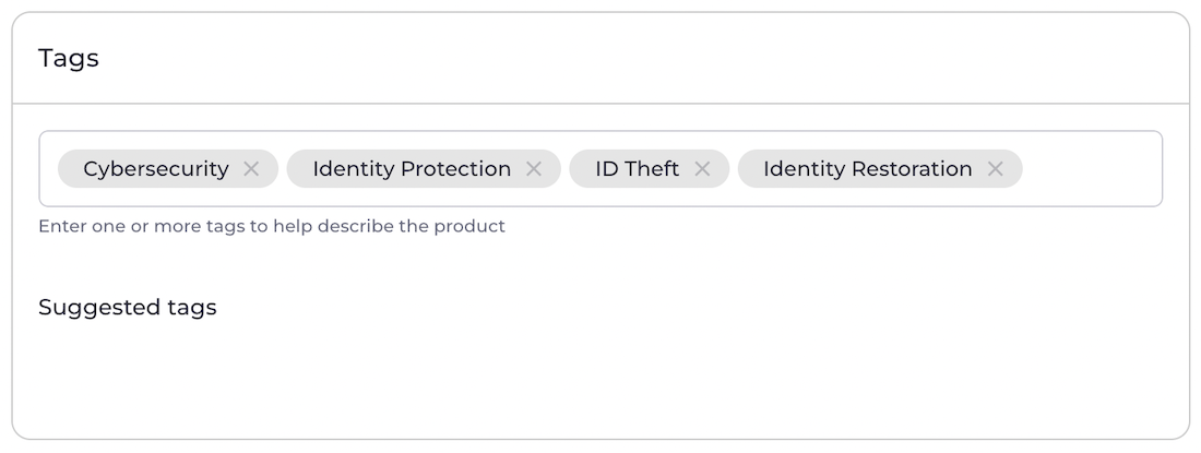 Product Tags