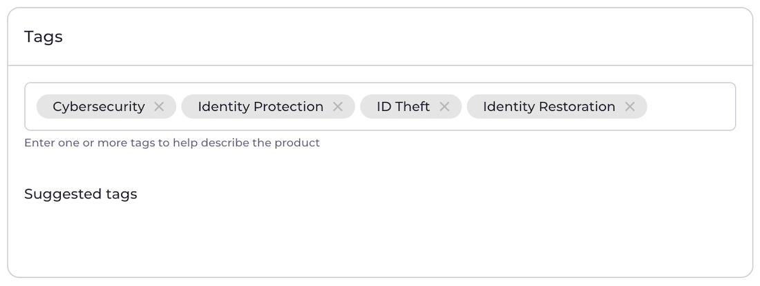 Product Tags
