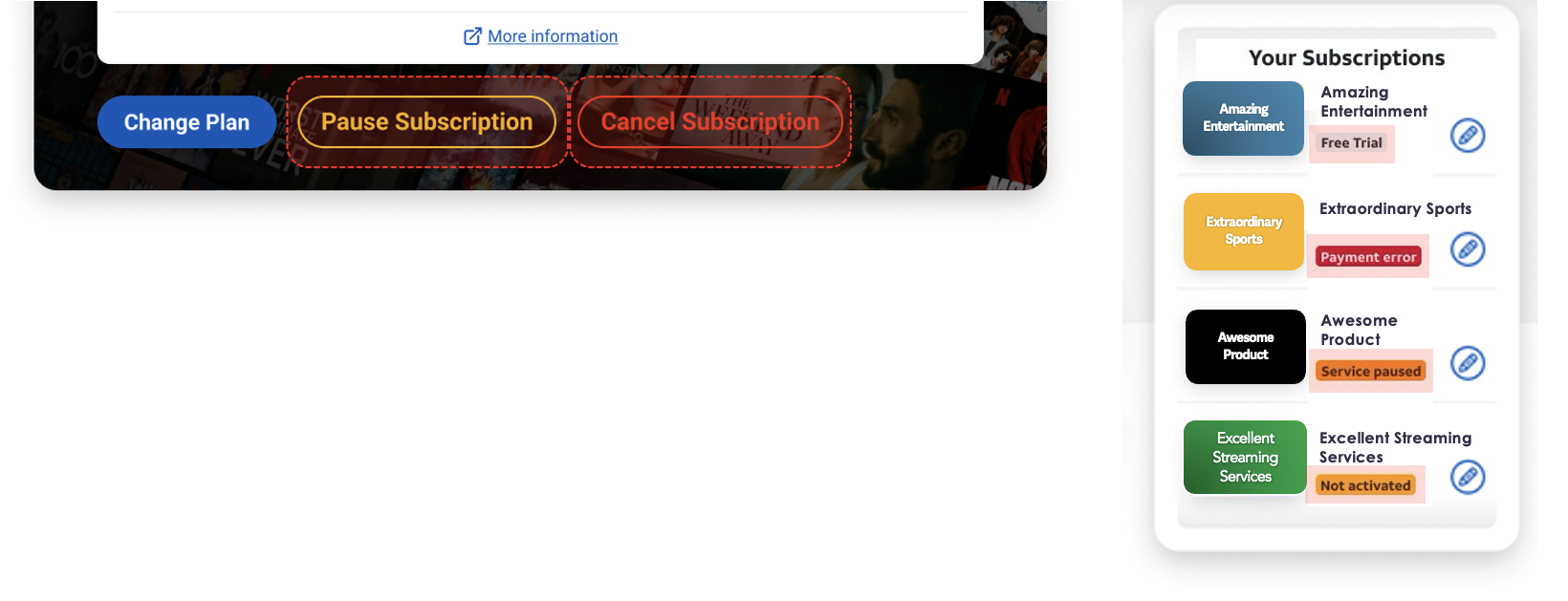 Subscription Status Colors