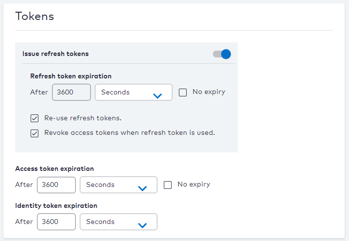 Enable OIDC refresh tokens