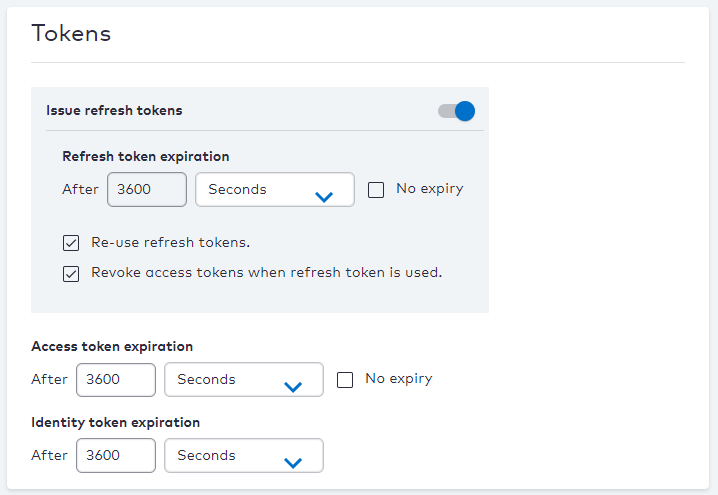 Enable OIDC refresh tokens