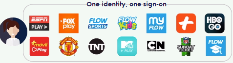 Illustration of one identity, one sign-on