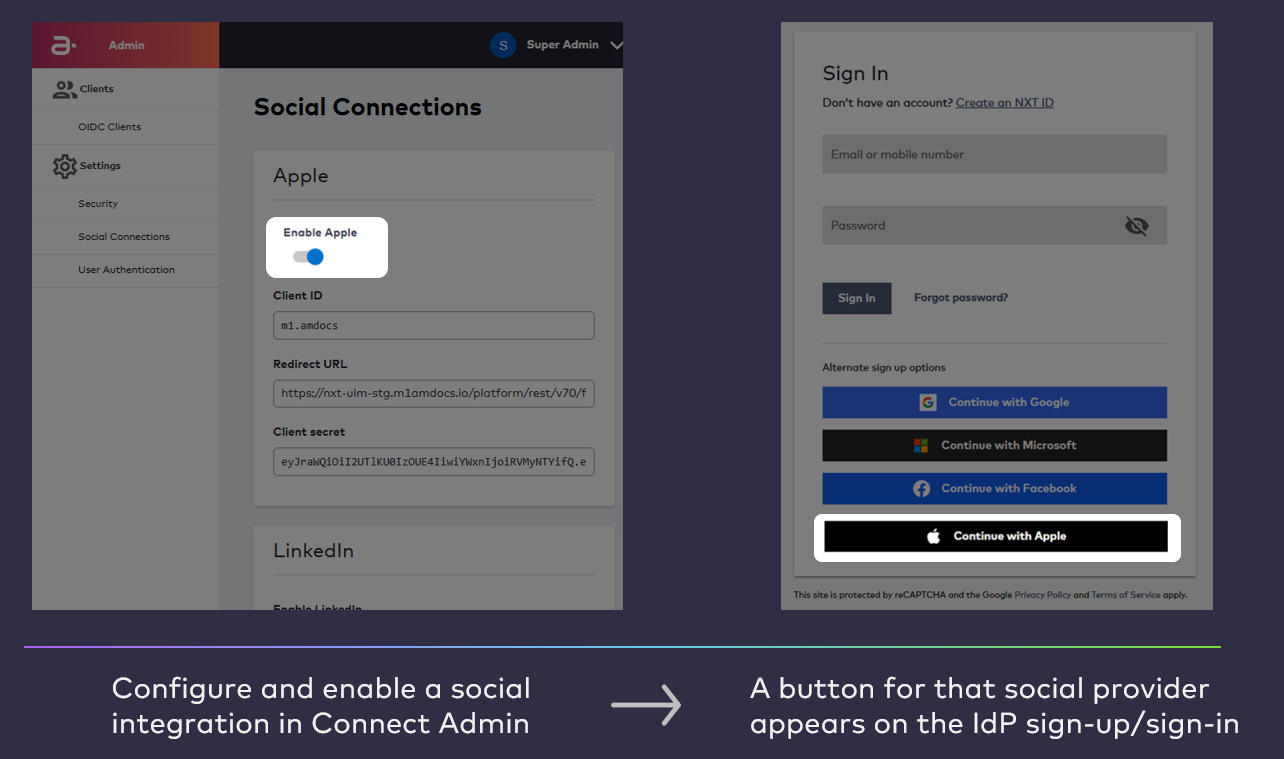 Enable social connection