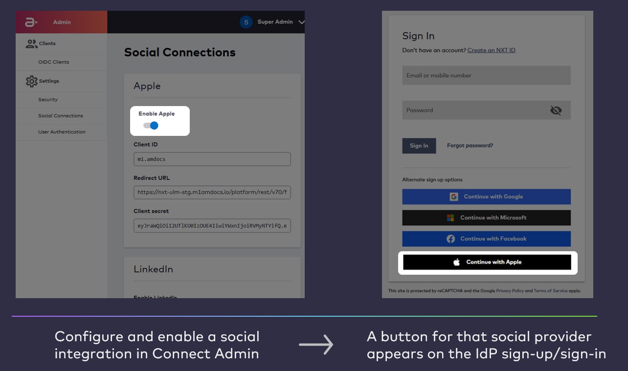 Enable social connection