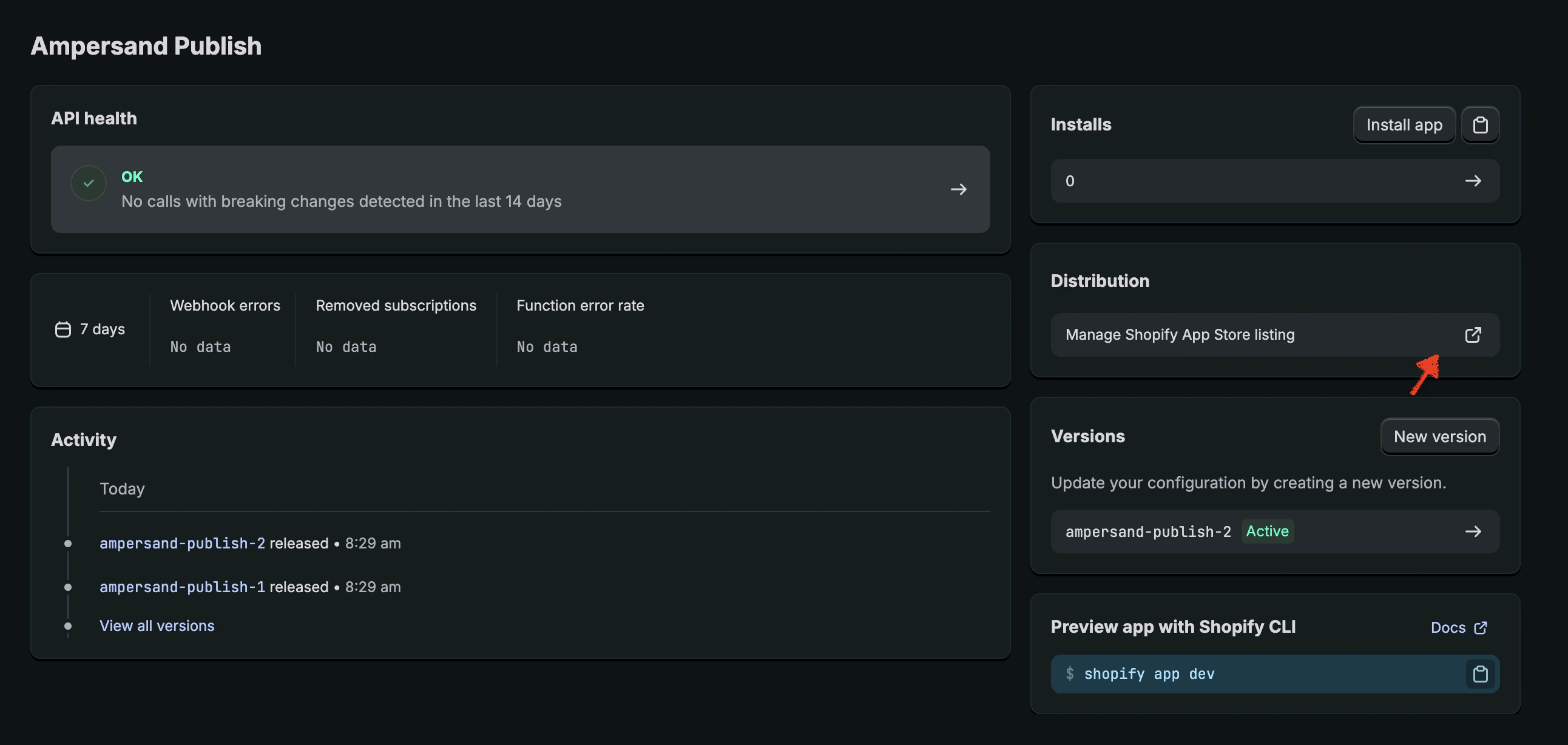 Open App distribution