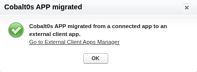 Migrate connected app 4
