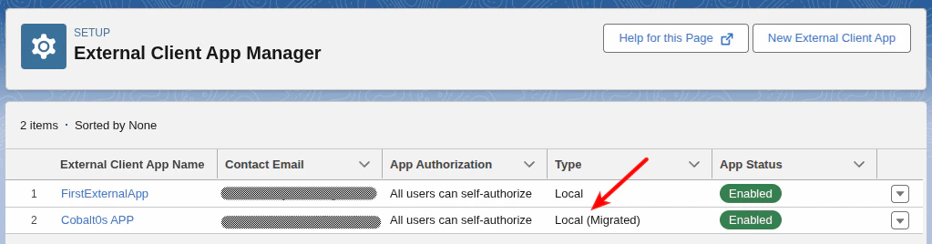 Migrate connected app 6