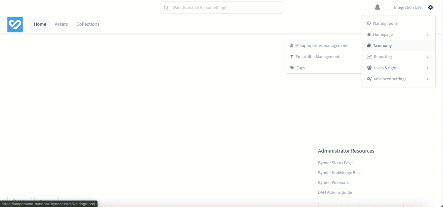 Bynder App Creation