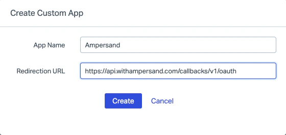 Ampersand Project Selection