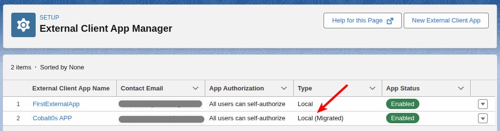 Migrate connected app 6