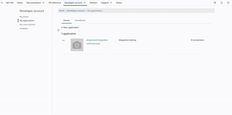 Blackbaud OAuth Creation