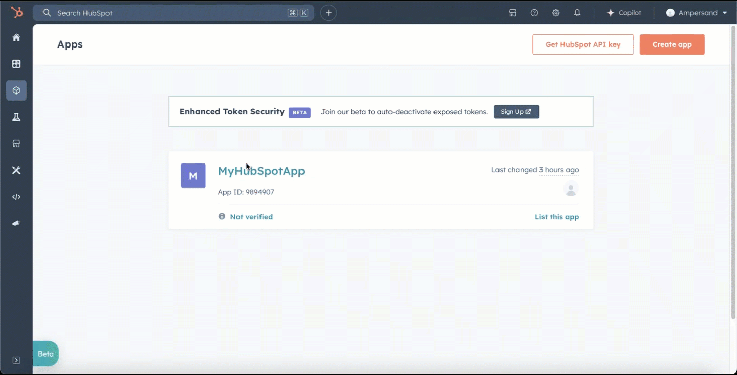 Subscribe actions HubSpot