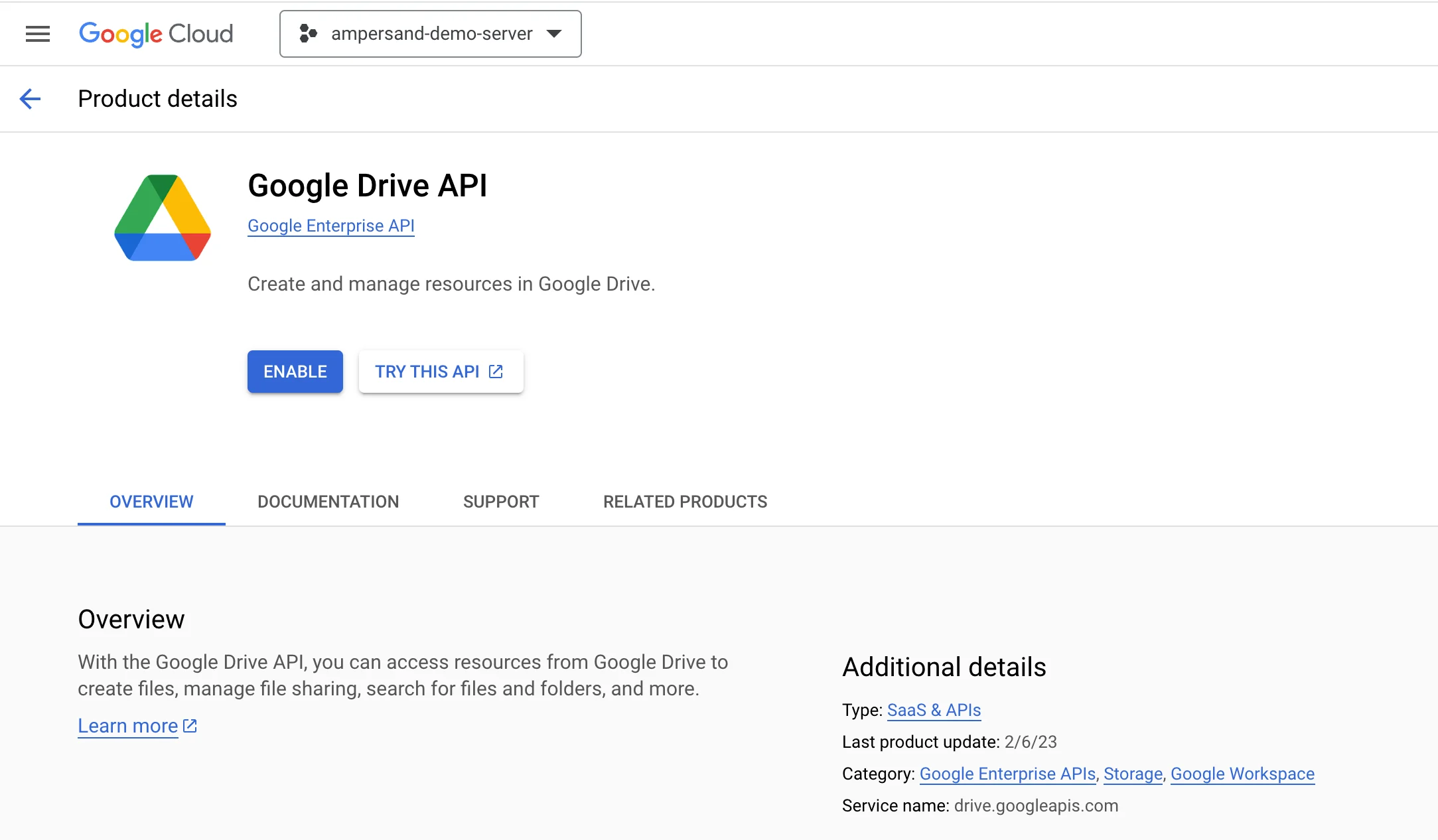 API Library