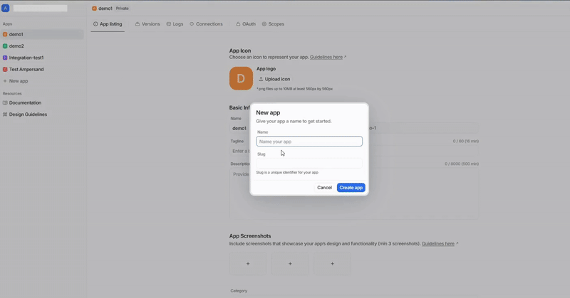 Attio App Creation