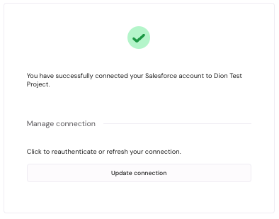 ConnectProvider connected state