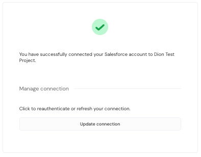 ConnectProvider connected state