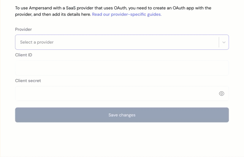 Ampersand Constant Contact Integration