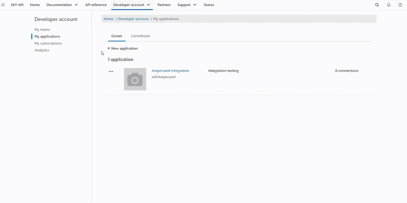 Blackbaud OAuth Creation