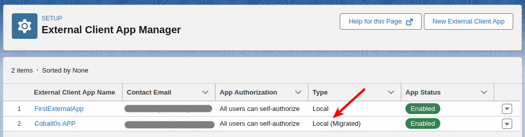 Migrate connected app 6