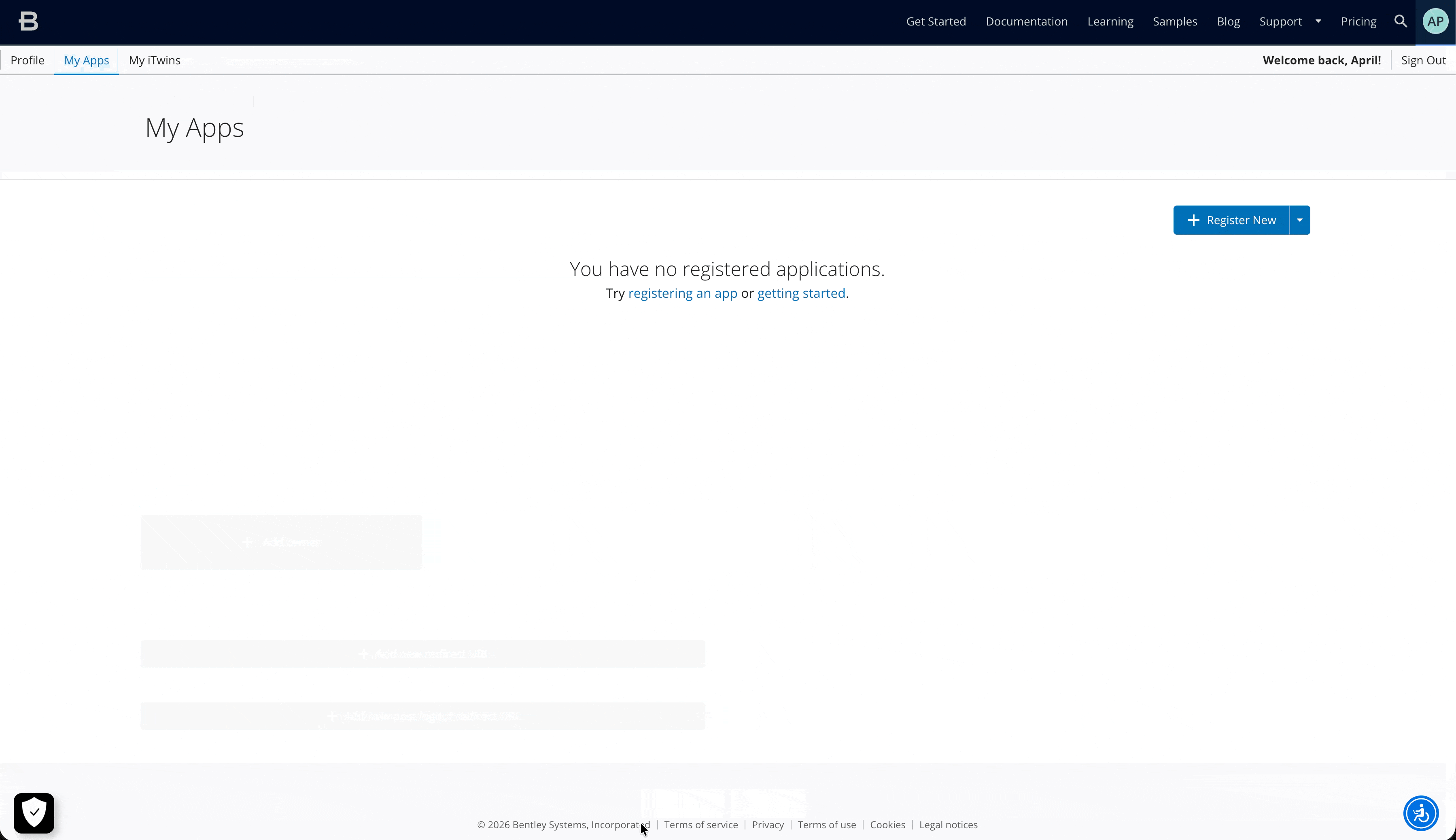 Bentley App Creation