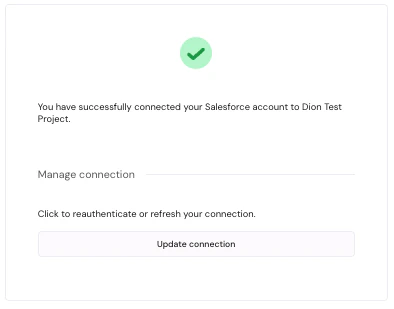 ConnectProvider connected state