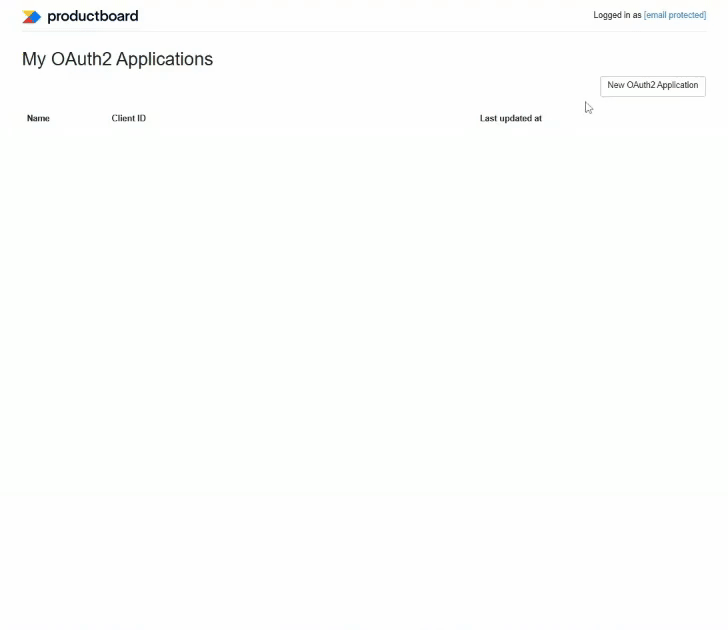 Productboard App Creation