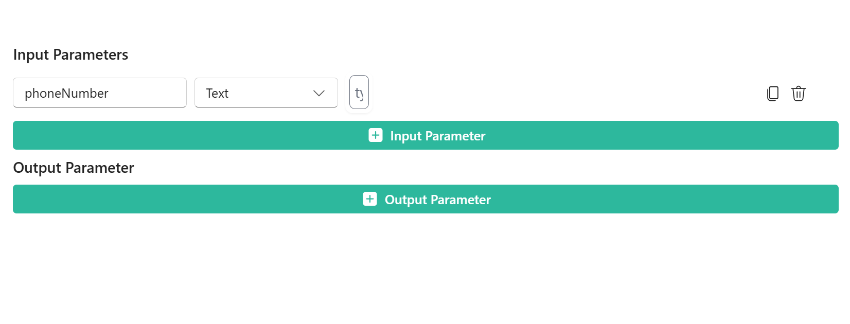 Functions Parameters List Pn