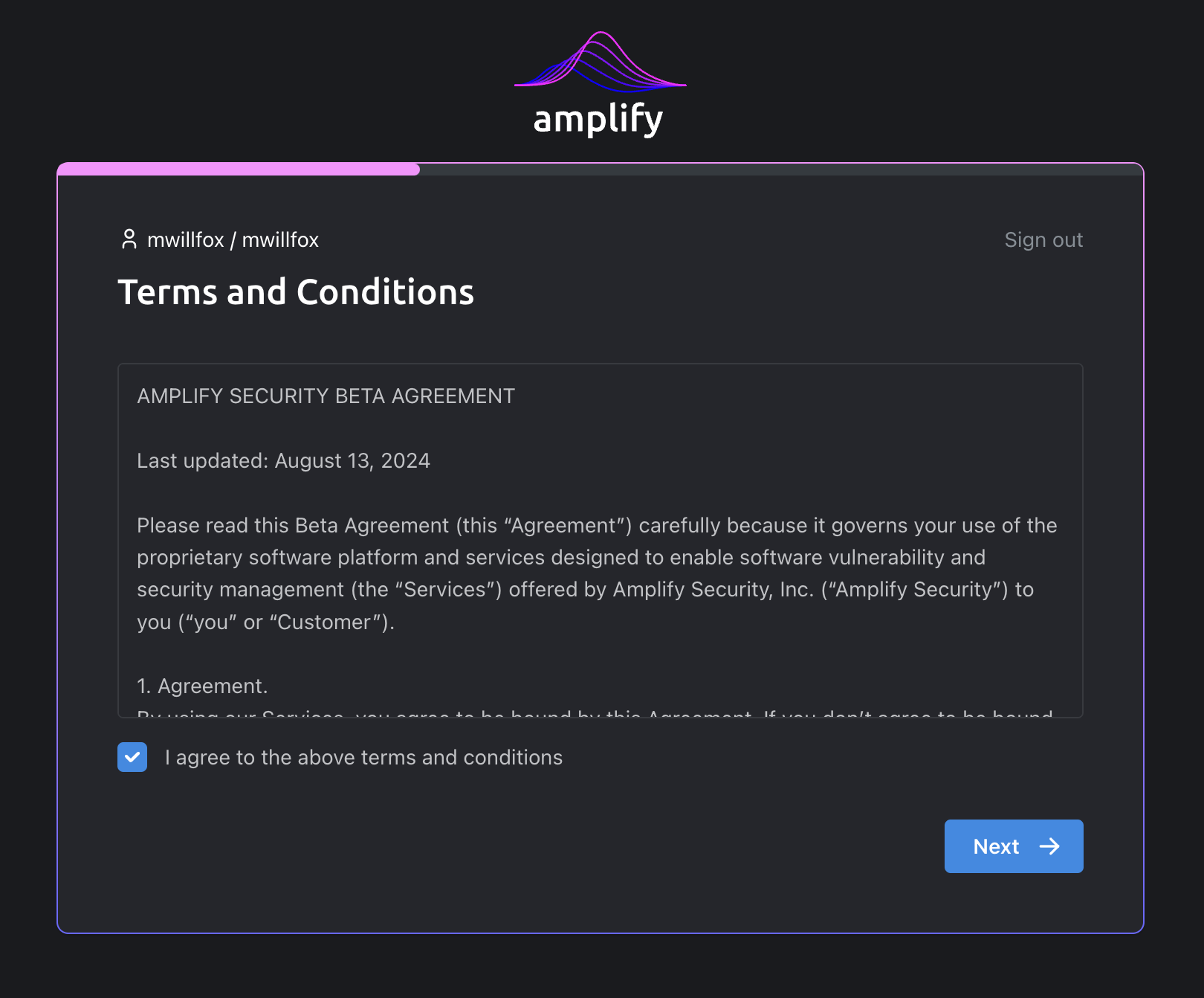 Terms and Conditions