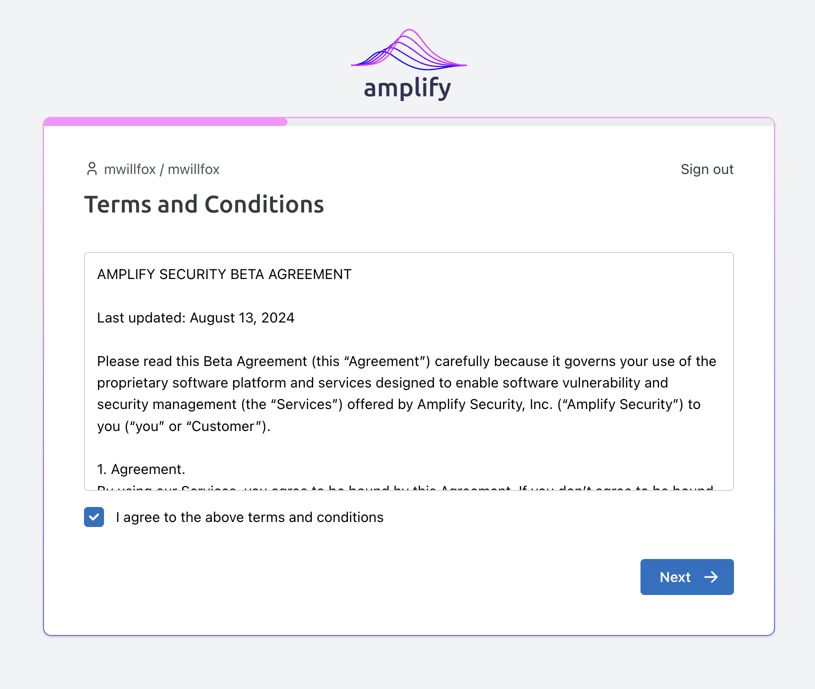 Terms and Conditions